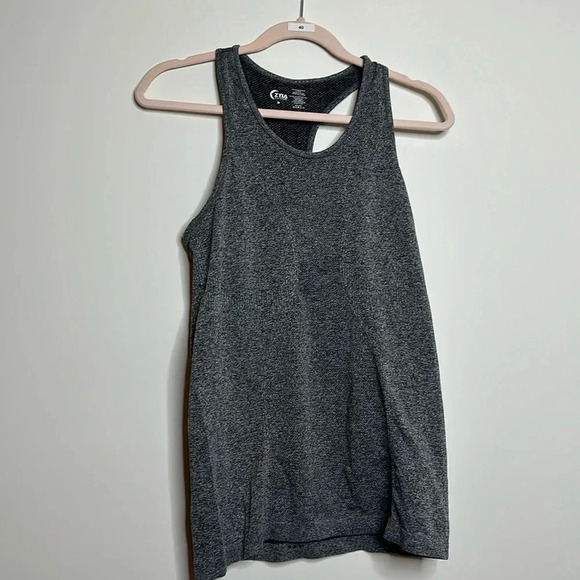 Zyia active Grey Fog Copper Charge Tank size M EUC - Picture 2 of 4